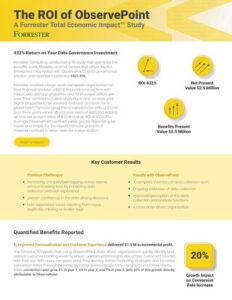 The ROI of ObservePoint: A Forrester Total Economic Impact™ Study